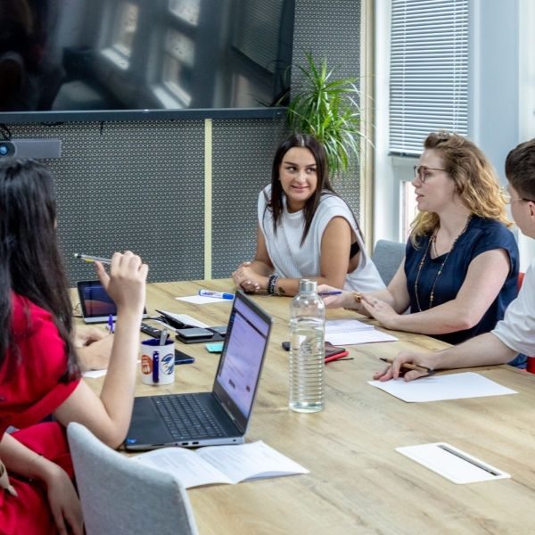 Equipe Enov en réunion