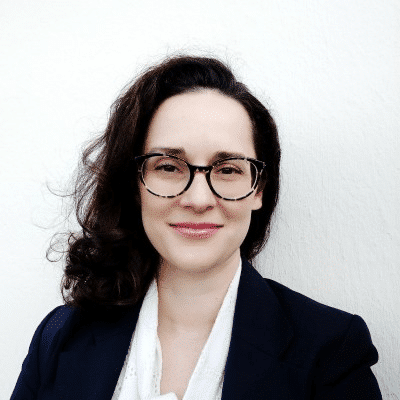 Amélie Caharel, Corporate global market & consumer insight director chez Expanscience